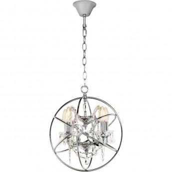 Подвесная люстра LOFT IT Foucaults Orb Crystal LOFT1896/4