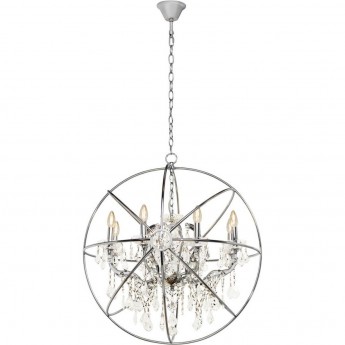 Подвесная люстра LOFT IT Foucaults Orb Crystal LOFT1896/8