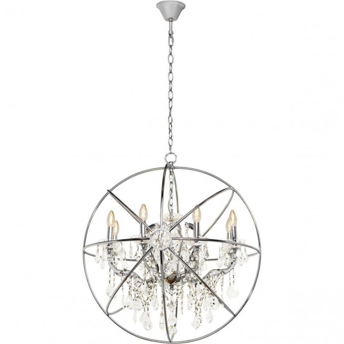 Подвесная люстра LOFT IT Foucaults Orb Crystal LOFT1896/8