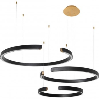 Подвесной светильник LOFT IT Ring 10025/3 Black Подвесной светильник LOFT IT Ring 10025/3 Black